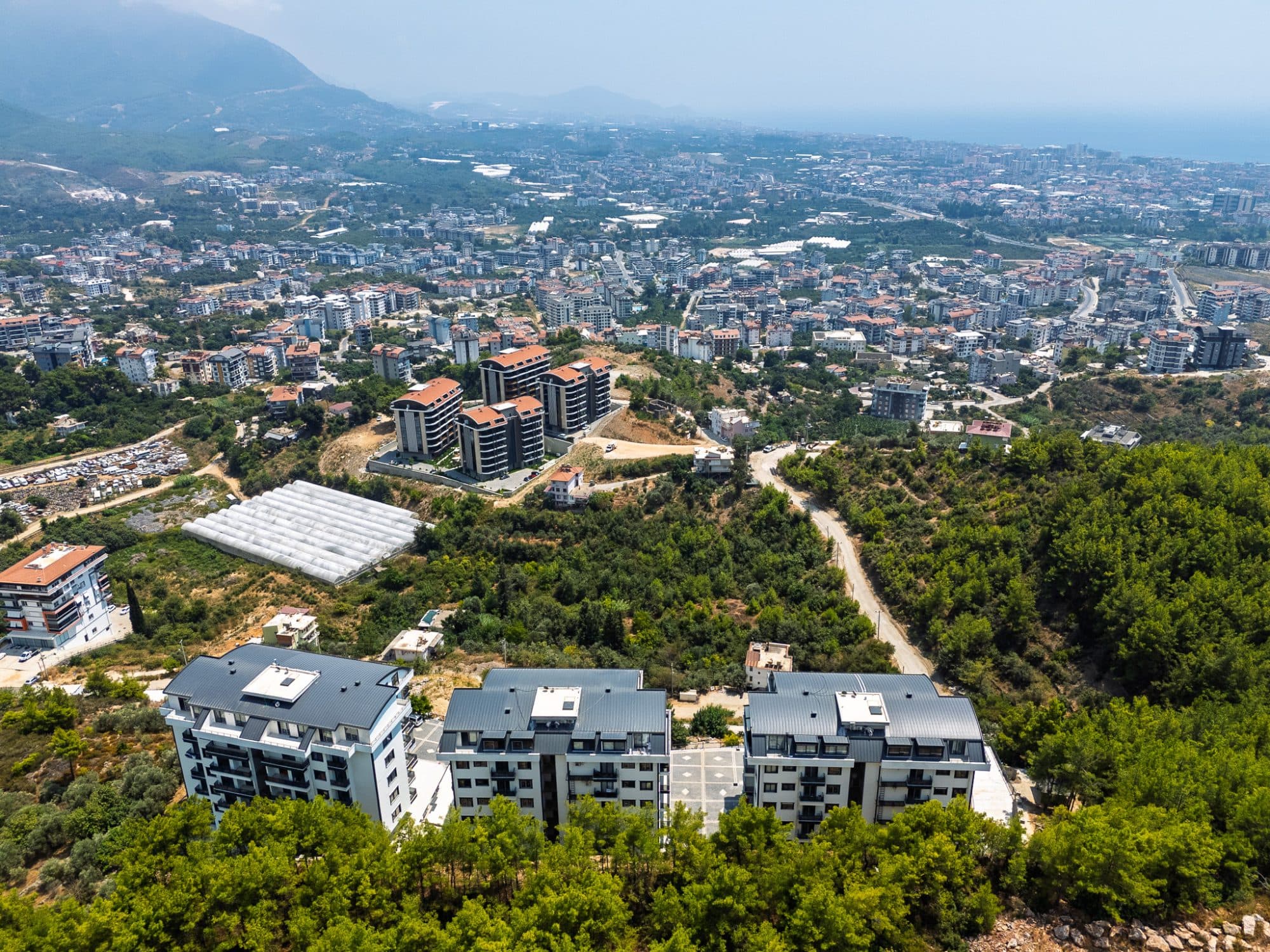 ALANYA ÇIPLAKLI 2+1 KİRALIK DAİRELER DENİZ MANZARALI 