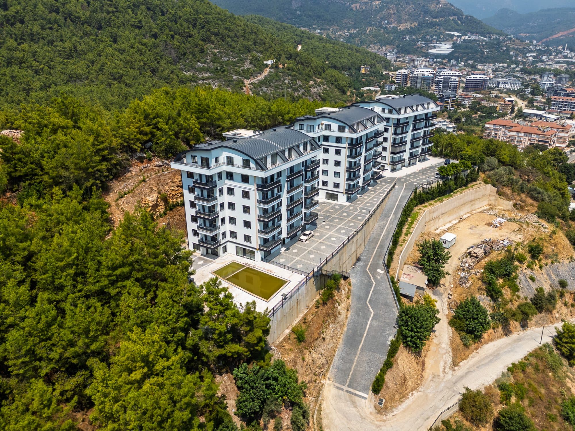 ALANYA ÇIPLAKLI 2+1 KİRALIK DAİRELER DENİZ MANZARALI 