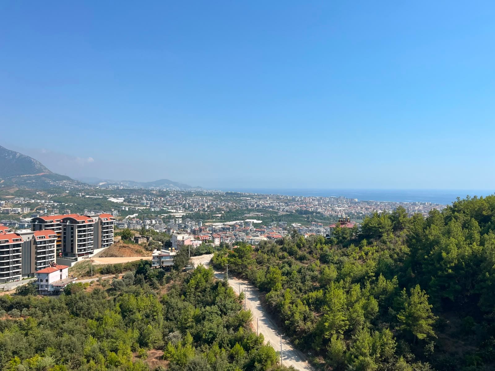 ALANYA ÇIPLAKLI 2+1 KİRALIK DAİRELER DENİZ MANZARALI 