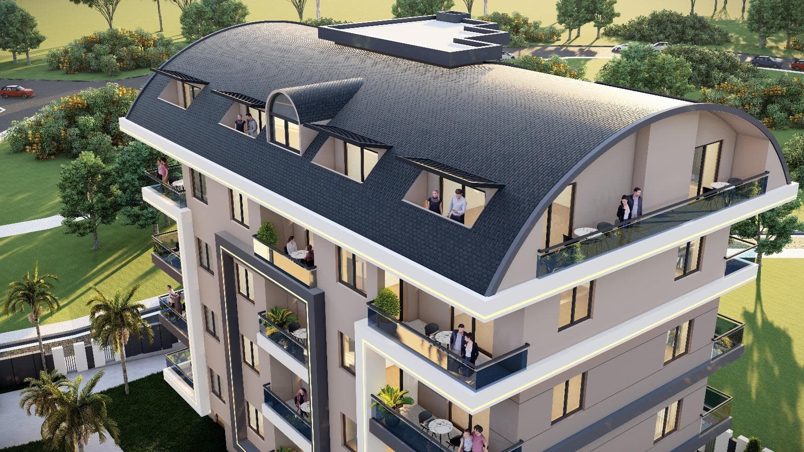 OBA MAHALLESİ YENİ PROJEDE SATILIK 3+1 AYRI MUTFAKLI DAİRE