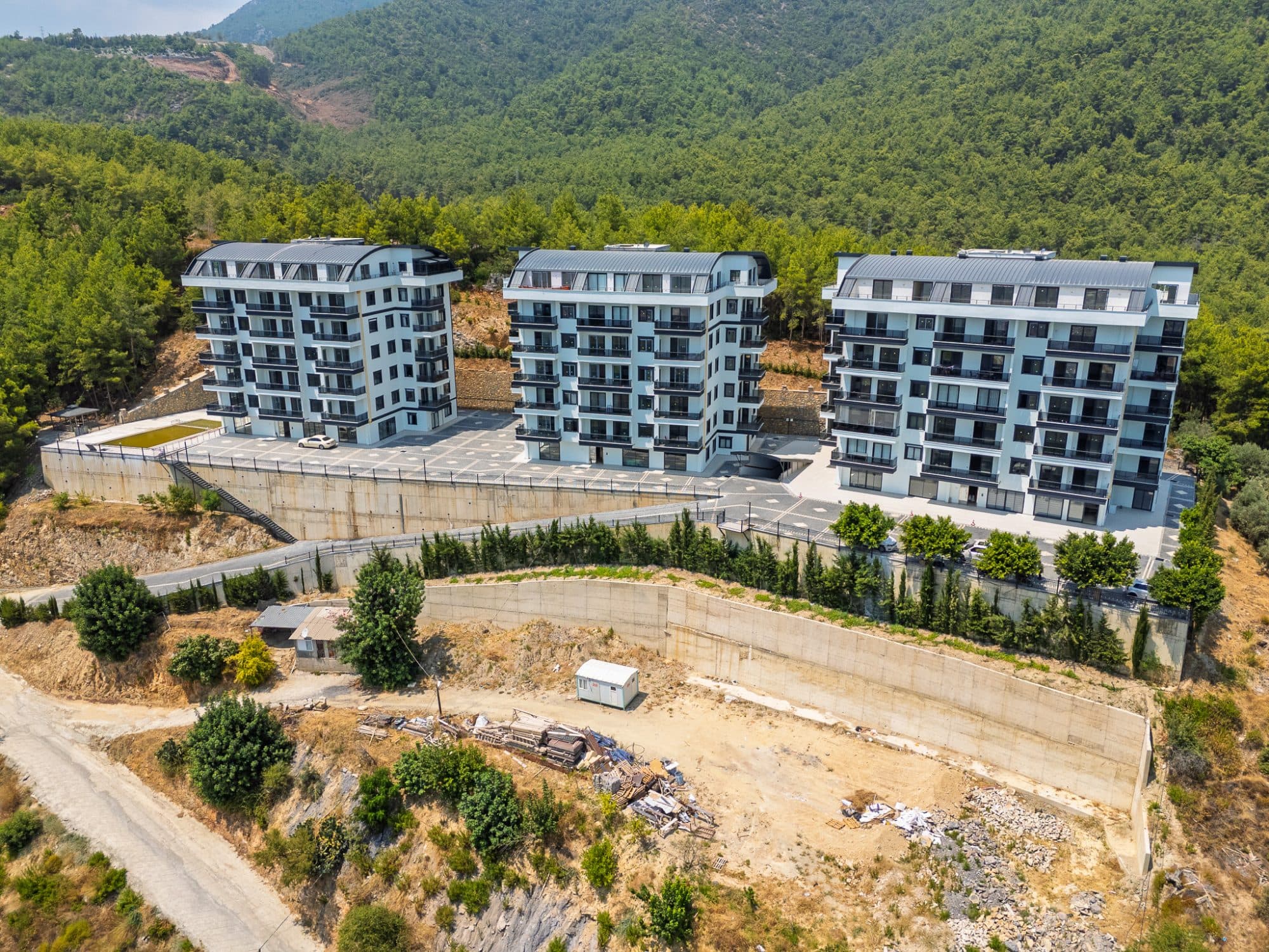 ALANYA ÇIPLAKLI 2+1 KİRALIK DAİRELER DENİZ MANZARALI 