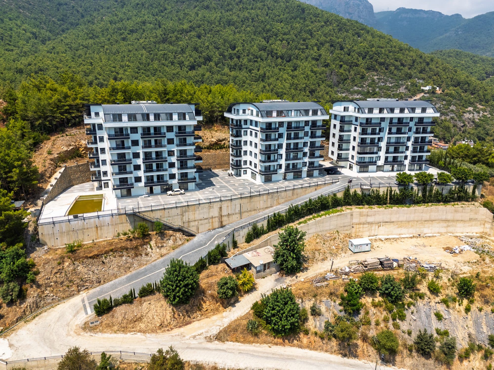 ALANYA ÇIPLAKLI 2+1 KİRALIK DAİRELER DENİZ MANZARALI 