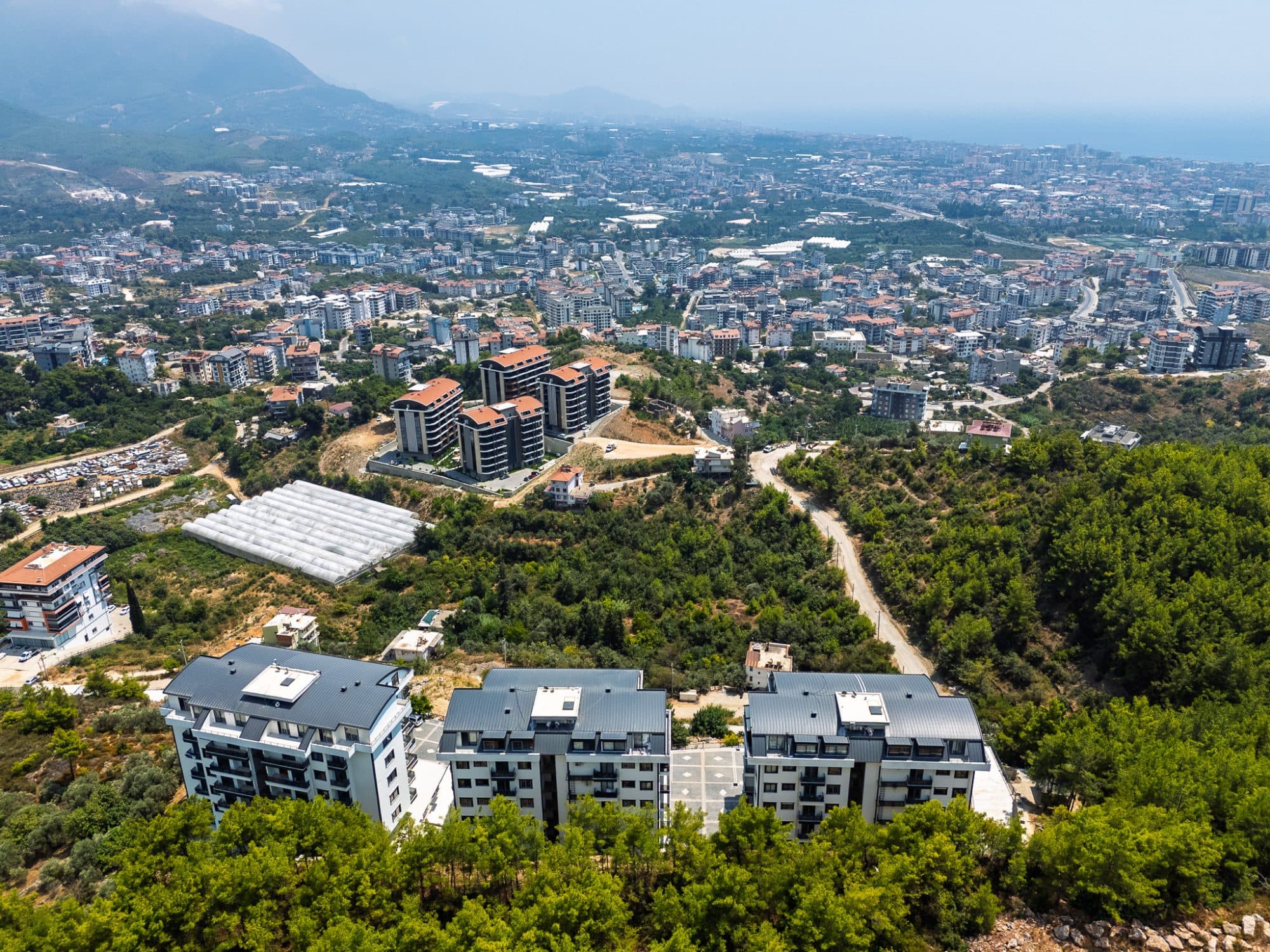 ALANYA ÇIPLAKLI 2+1 KİRALIK DAİRELER DENİZ MANZARALI 