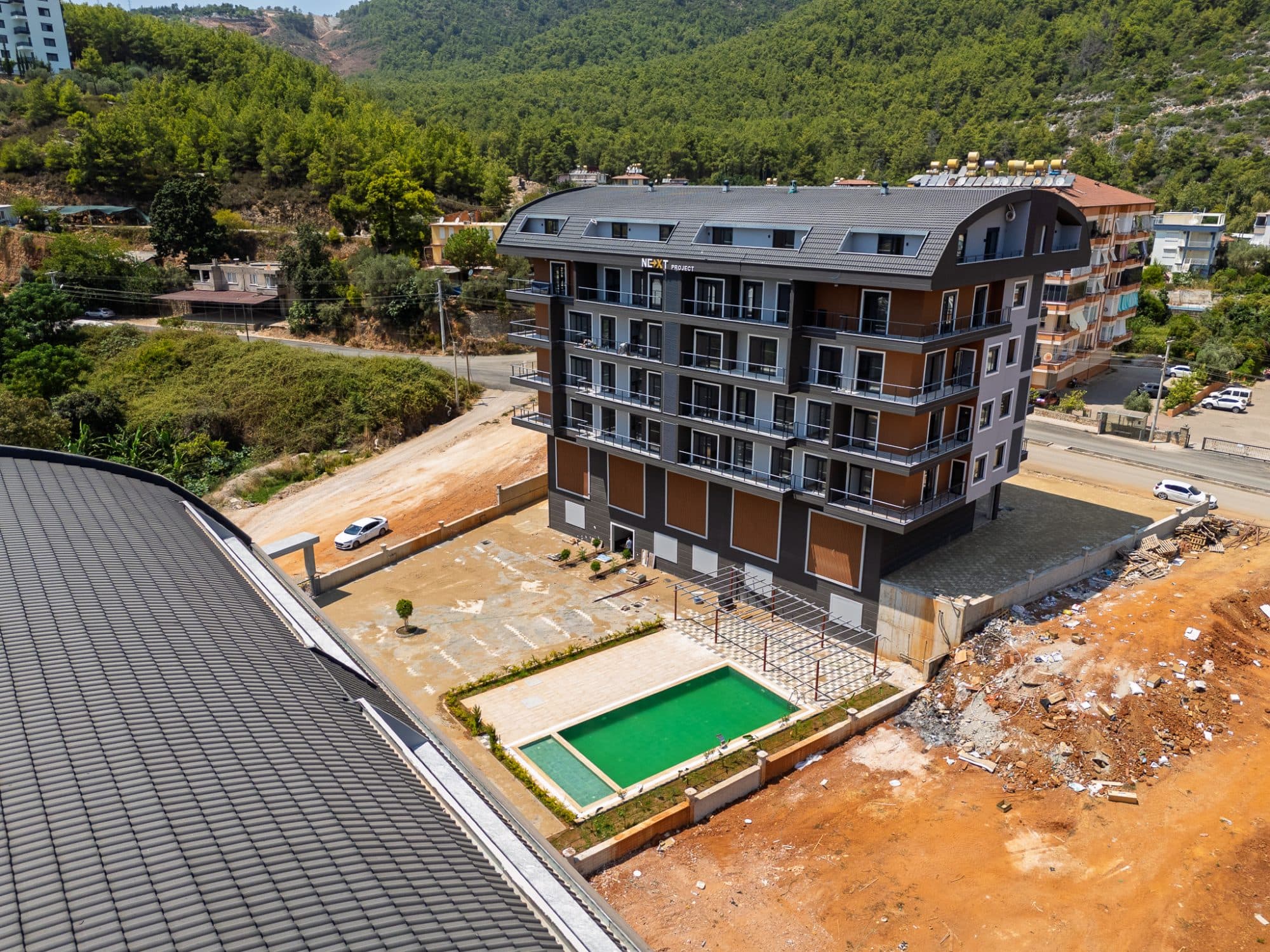 ALANYA ÇIPLAKLI SATILIK SIFIR 3+1 AYRI MUTFAKLI DUBLEKS DAİRE