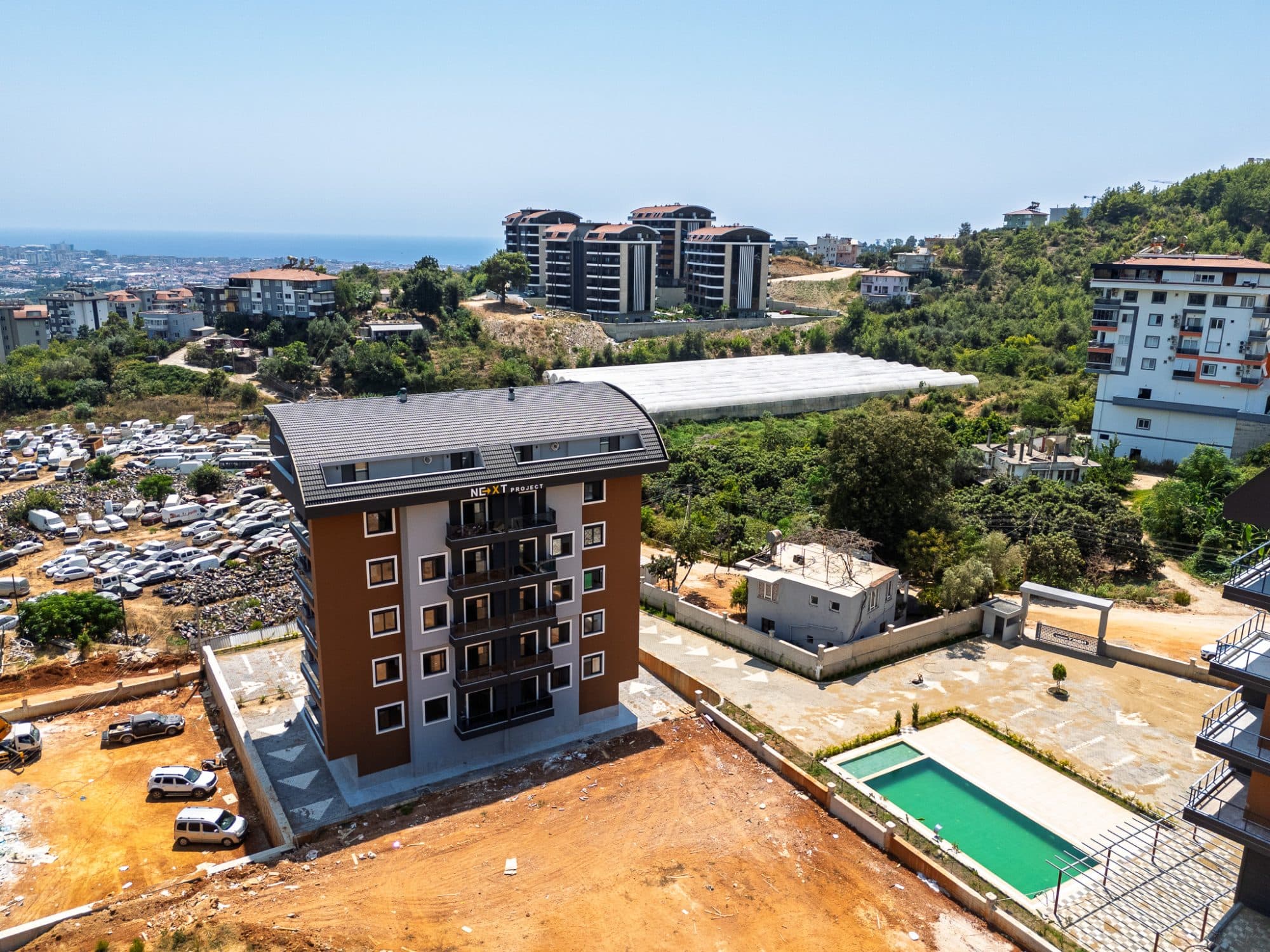 ALANYA ÇIPLAKLI SATILIK SIFIR 3+1 AYRI MUTFAKLI DUBLEKS DAİRE