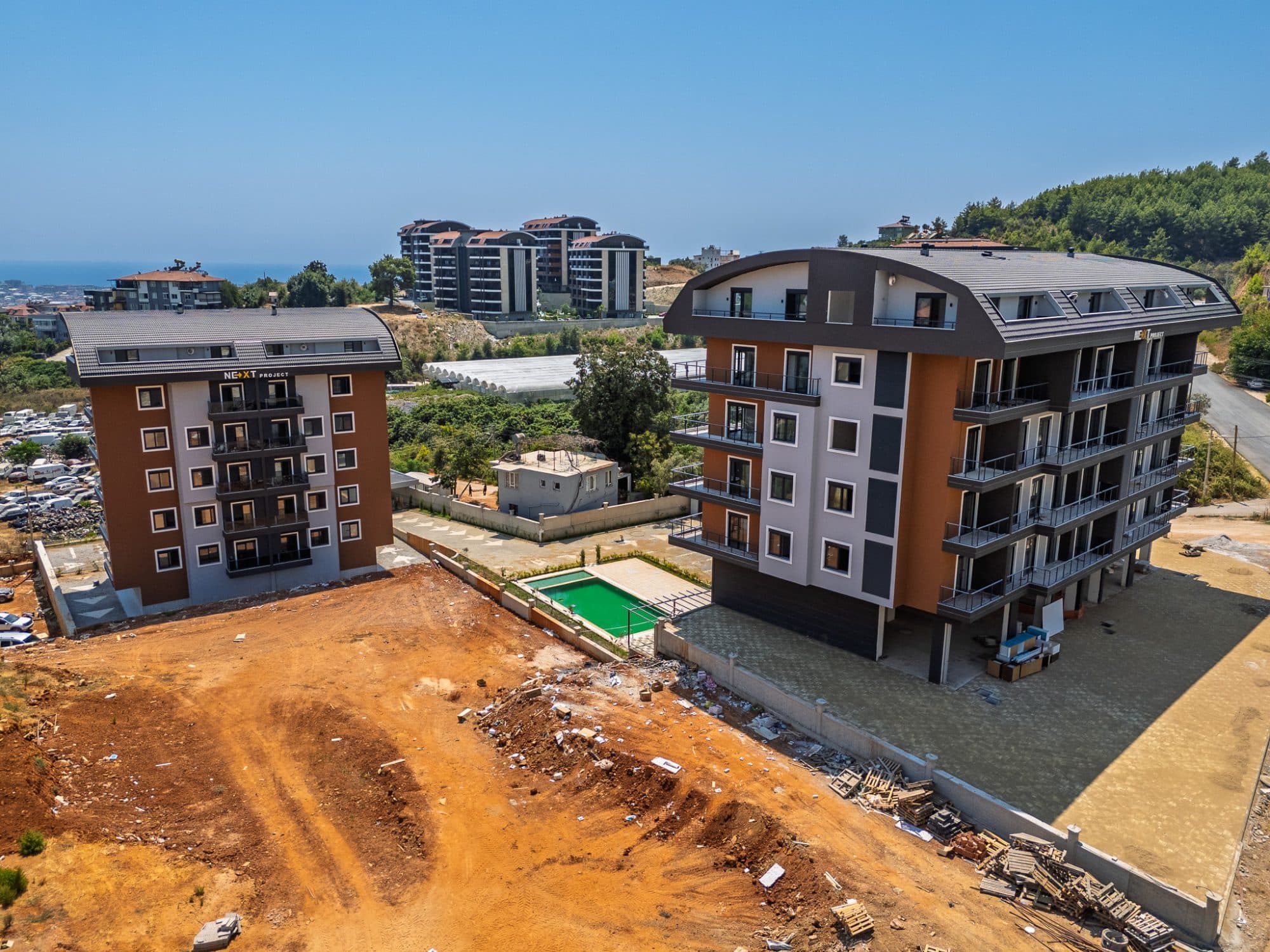 ALANYA ÇIPLAKLI SATILIK SIFIR 3+1 AYRI MUTFAKLI DUBLEKS DAİRE