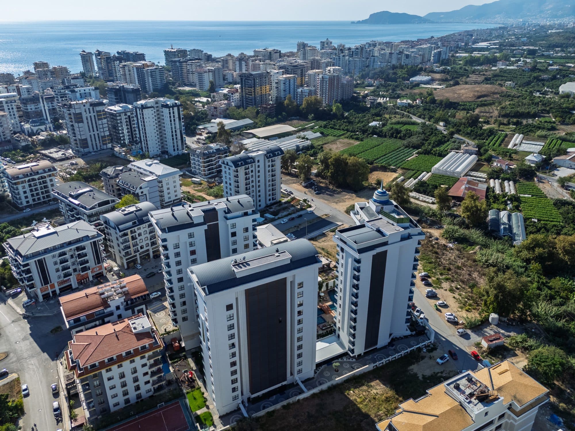 Alanya Mahmutlar Green Ocean Residence’ta Satılık 1+1 Daire