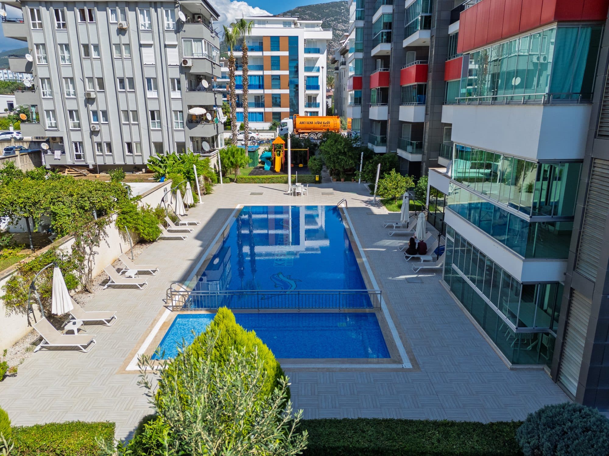 Alanya Kestel’de Denize 150 Metre Mesafede Satılık 2+1 Bahçe Dubleks 7