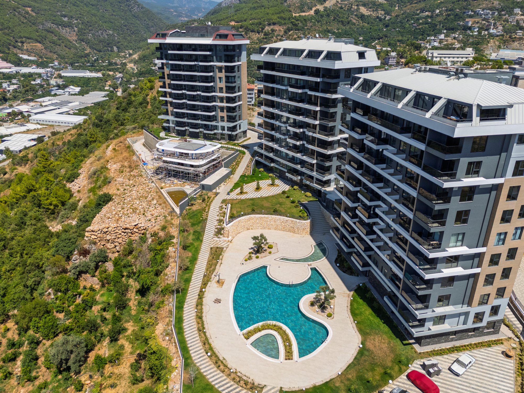 Residence for Rent in Kestel, Alanya – 1+1 · 50 m² 12