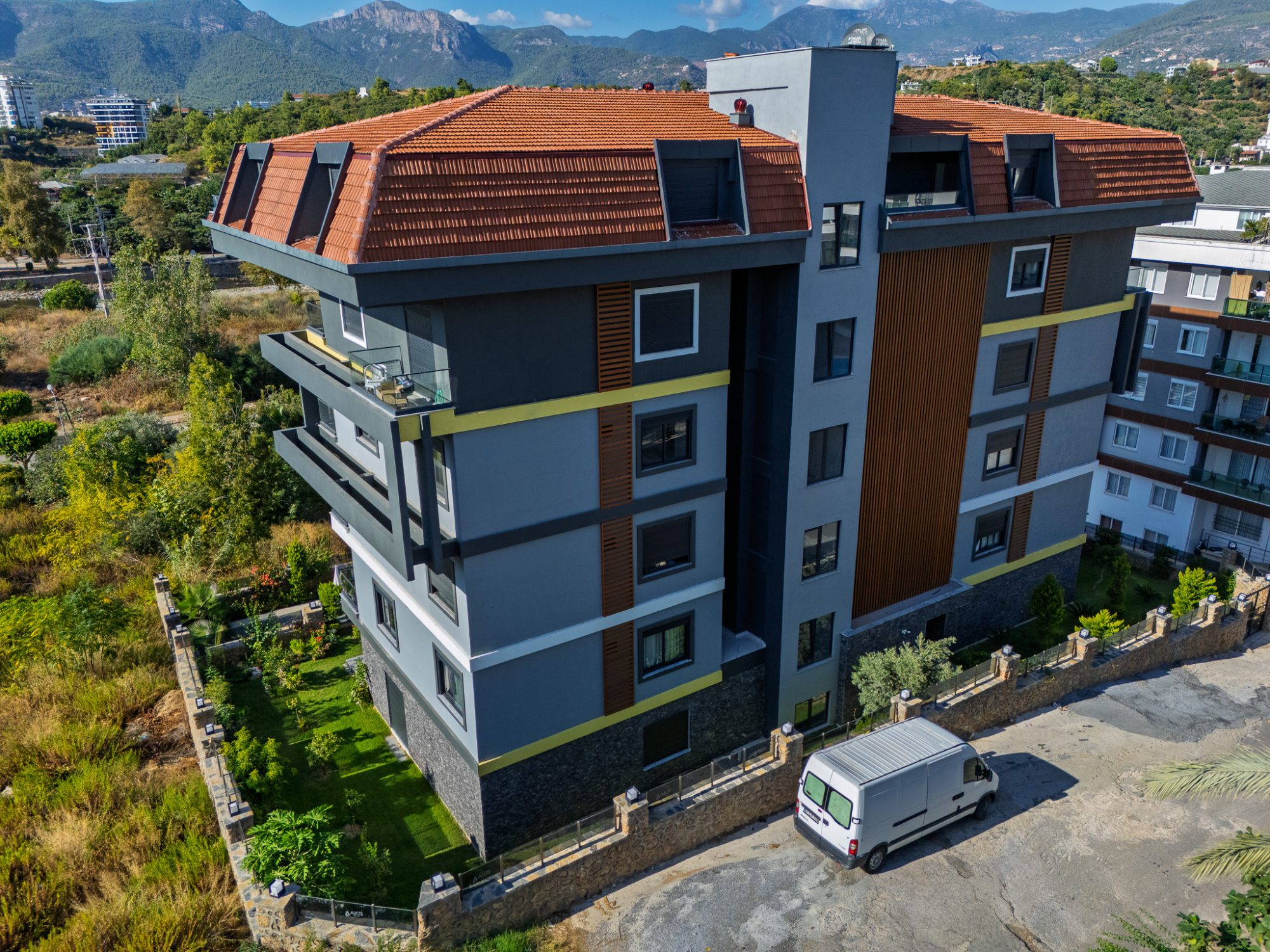 Квартира 1+1 с американской кухней в Elisya Residence, Алания, Кестель 8