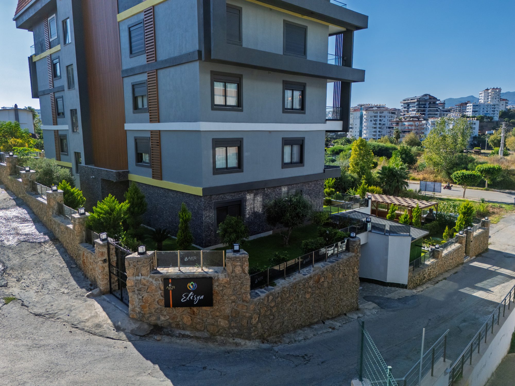Квартира 1+1 с американской кухней в Elisya Residence, Алания, Кестель 9